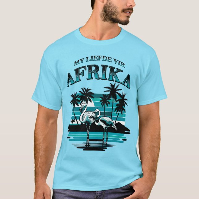T-shirt Mon amour pour l'Afrique (Devant)
