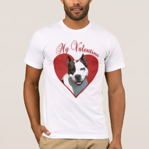 T-shirt Mon AmStaff Valentine