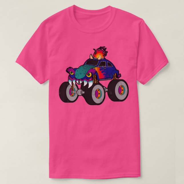 T-shirt Mon animal de compagnie Monster Truck 4 (Design devant)
