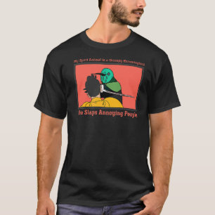T-shirt Mon Animal D'Esprit Est Un Colibri Grumpy
