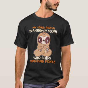 T-shirt Mon Animal D'Esprit Est Une Fantaisie Grumeuse Qui