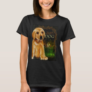 T-shirt Mon Animal Spirit Est Un Amateur De Canine Chien