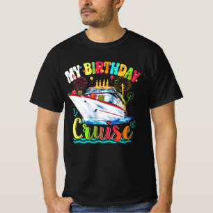 T-shirt Mon Anniversaire Voyage de croisière de bateau de 