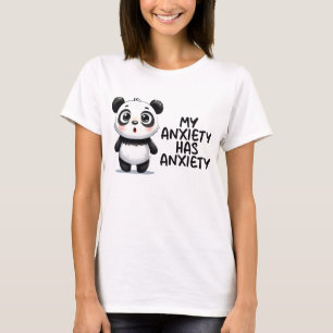 T-shirt Mon anxiété est anxieuse