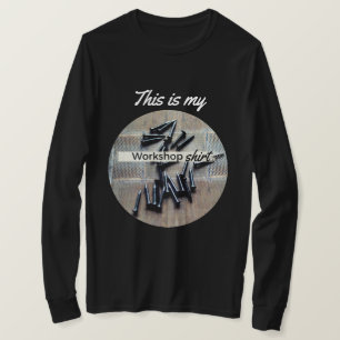 T-shirt Mon atelier Garage Shed Man Cave Outils