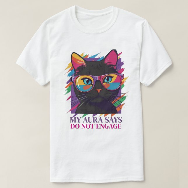 T-SHIRT MON AURA DIT (Design devant)