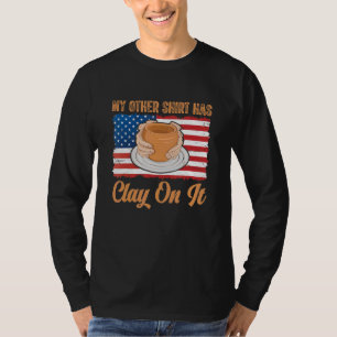 T-shirt Mon Autre A De L'Argile Sur Elle Un Potteur De Pot
