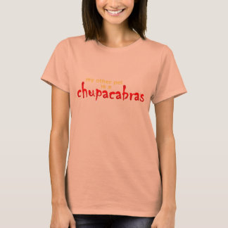 T-shirt Mon Autre Animal Est Un Chupacabras