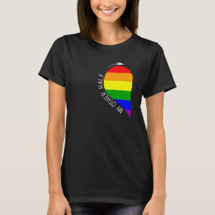 T-shirt Mon autre demi-gai Cool de la Fierté arc-en-ciel