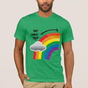 T-shirt MON AUTRE MOITIÉ EST PARTIE -.png