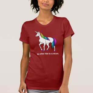 T-SHIRT MON AUTRE VOITURE EST UN LICORNE