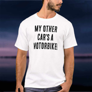 T-shirt Mon autre voiture est une moto