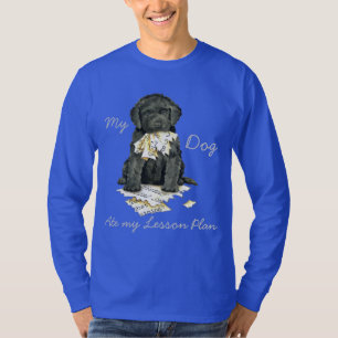 T-shirt Mon Barbet Ate Mon Plan De Leçon