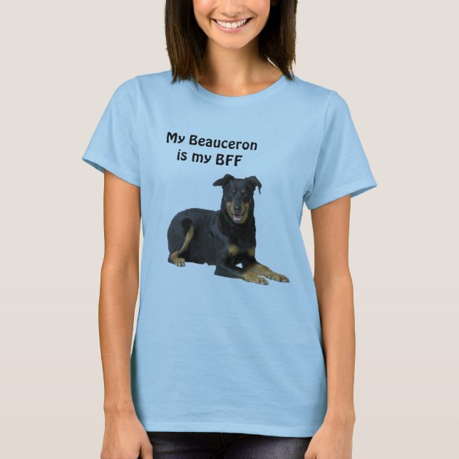T-shirt Mon Beauceronis mon BFF (Devant)