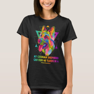 T-shirt Mon Berger Allemand Peut Faire 40 Yards Animal She