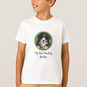 T-shirt Mon Best Buddy photo de chien personnalisée
