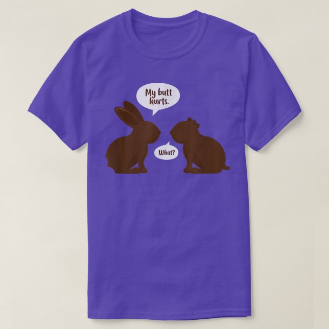 T-shirt Mon Beurre Fait Mal Ce Lapin Lapin Bunnie Propriét (Design devant)
