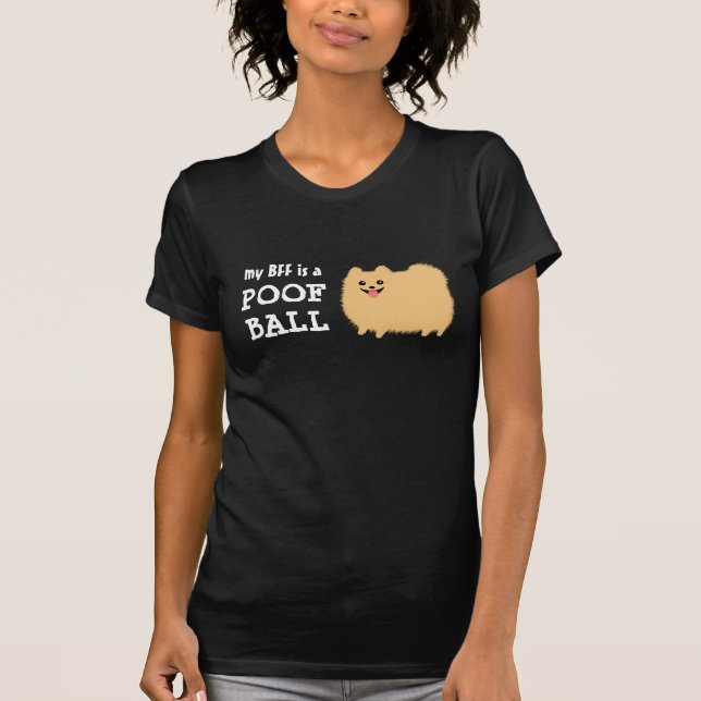 T-shirt Mon BFF est un chien drôle mignon de la boule | de (Devant)