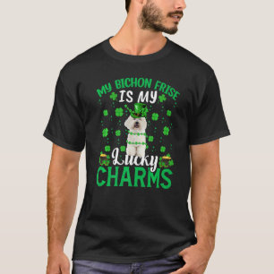 T-shirt Mon Bichon Frise Est Mon Chic Chatte Chien Saint P