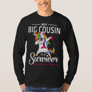 T-shirt Mon BIG COUSIN Est Un Survivant Des Lauréats Du Ca