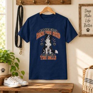 T-shirt Mon Border Collie Dirige Ce Troupeau Drôle