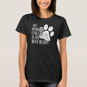 T-shirt Mon Bordure Collie Est Mon Meilleur Époux Chien Pa