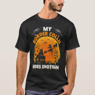 T-shirt Mon Bordure Collie Ride Fusillade Frontière Collie