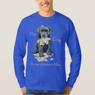 T-shirt Mon Bouvier des Flandres m'a donné mon plan de leç