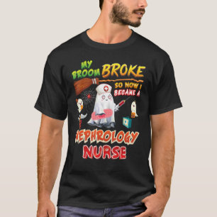 T-shirt Mon Broom S'Est Écrasé Alors Je Suis Devenu Une Sa