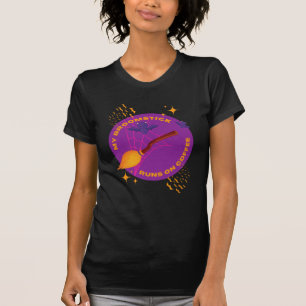 T-shirt Mon Broomstick Fonctionne Sur Café