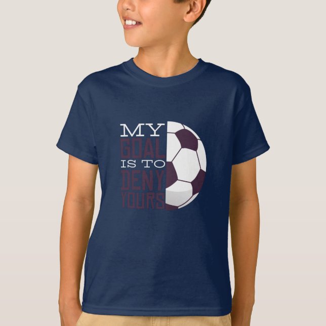 T-shirt Mon but cadeau de soccer pour fan de football (Devant)