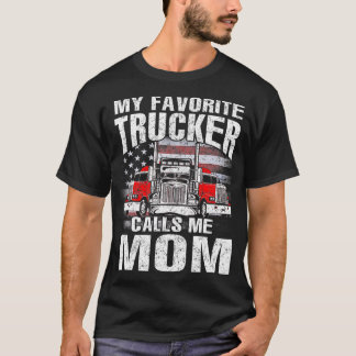 T-shirt Mon Camion Favori M'Appelle Maman