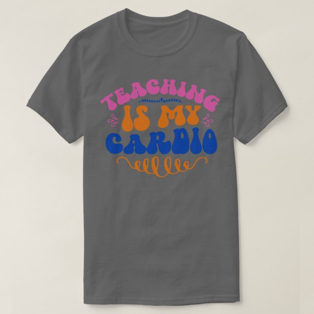 T-shirt Mon Cardio Est L'Enseignement (Design devant)