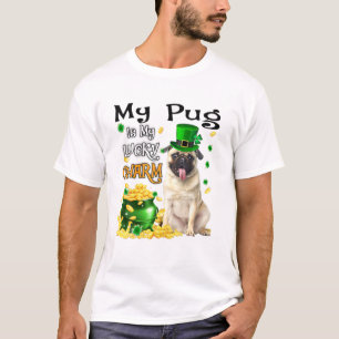 T-shirt Mon Carlin Est Ma Chance Chauffante Charme Cute Ch