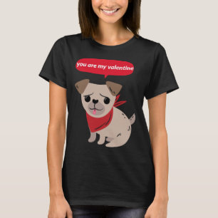 T-shirt Mon Carlin Est Mon Carlin Valentine-Mignonne Drôle
