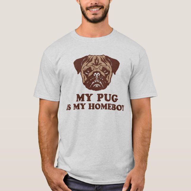 T-shirt Mon Carlin est mon garçon (Devant)