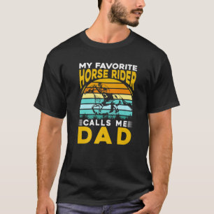T-shirt Mon cavalier Préféré M'Appelle Papa