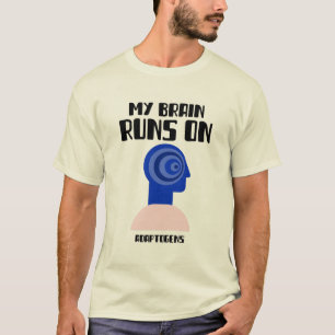 T-shirt Mon cerveau tourne sur adaptogens Compétences cogn