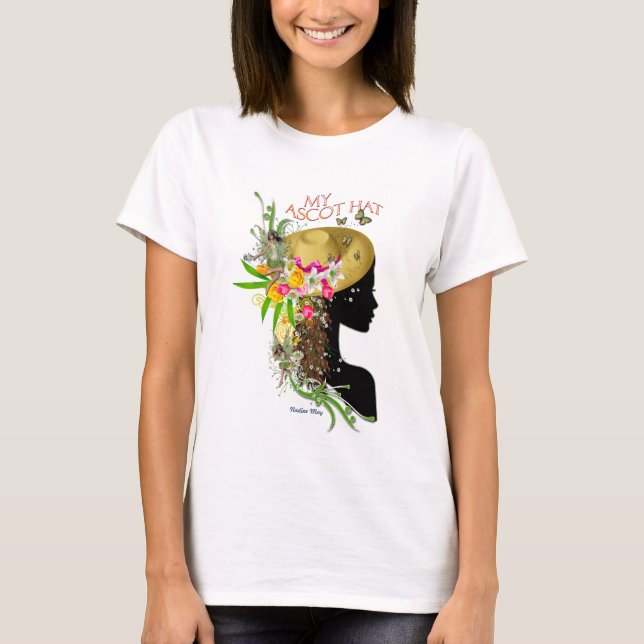 T-shirt Mon chapeau ascot (Devant)