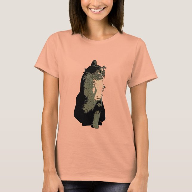 T-shirt Mon chat (Devant)