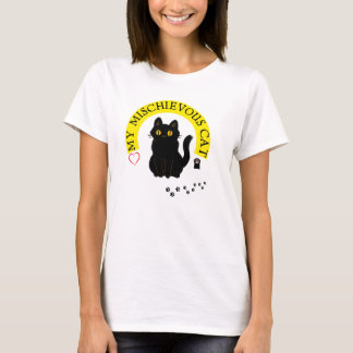 T-shirt mon chat espiègle