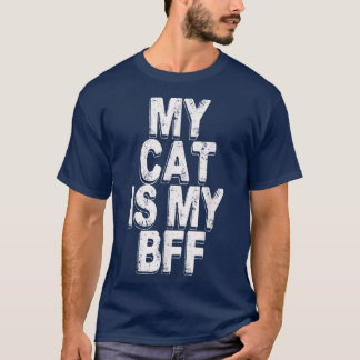 T-shirt mon chat est mon bff