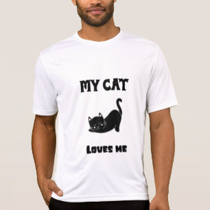 T-shirt Mon chat m'aime