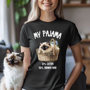T-shirt Mon chat Pyjama Birman