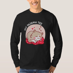 T-shirt Mon chat Pyjama Tee