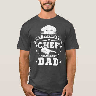 T-shirt Mon chef préféré m'appelle papa