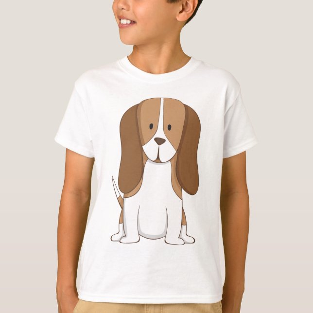 T-shirt Mon chien chiot (Devant)