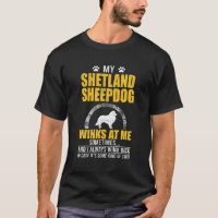 Mon Chien De Shetland Goutte Contre Moi Propriétai