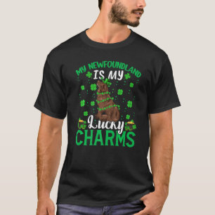 T-shirt Mon Chien De Terre-Neuve Est Mon Charmant Chien De
