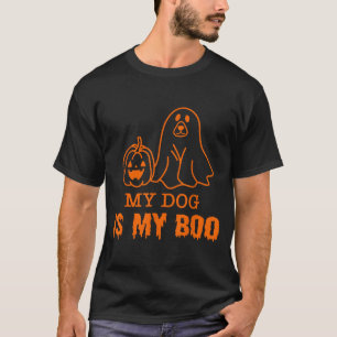 T-shirt Mon chien est mon amour d'Halloween pour les amour